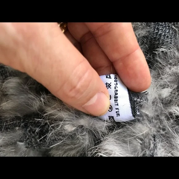 Real rabbit fur size M🐰🐰🐰 - Picture 6 of 8